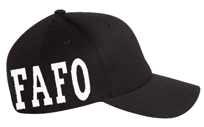 FAFO fitted baseball cap